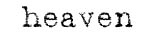 heaven
